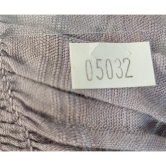 Knox Rose Shirt Womens Medium Purple Sleeveless Button Front Smocked - Picture 11 of 11